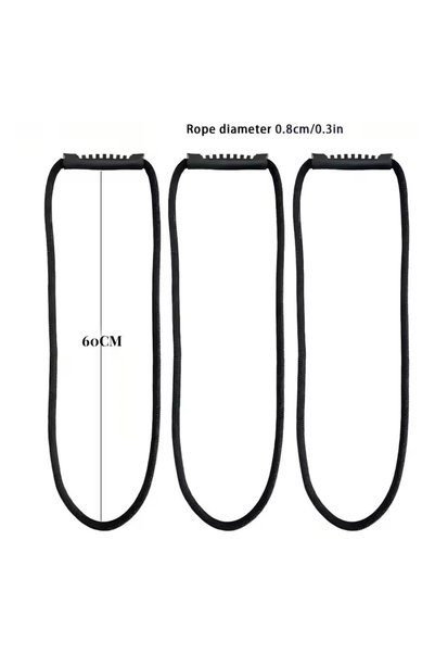 Choice4 3pcs 60cm Storage Strap Heavy-Duty Hook and Loop Cord Carrying Strap,...