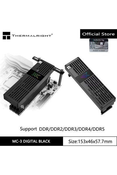 Choice MC-3 DIGITAL BLACK Thermalright MC-3 DIGITAL BLACK Digital Display Scr...
