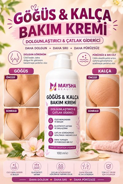 Maysha Beauty Büyütücü1 Göğüs ve kalça şekillendirici dolgunlaştırıcı çatlak ...