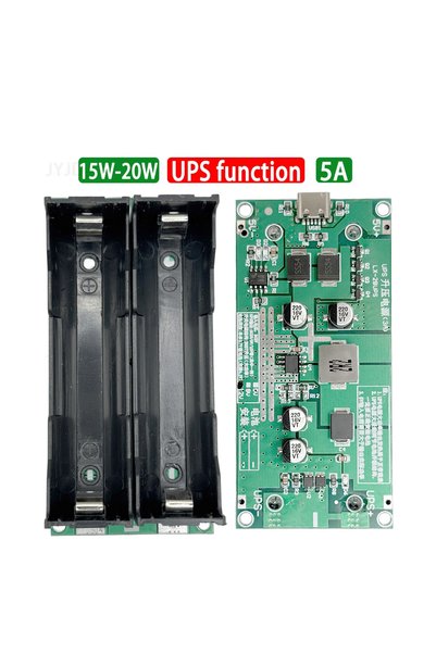 choice2 12V Type-C 15W 3A 18650 Lithium Battery Charger Module DC-DC Step Up ...