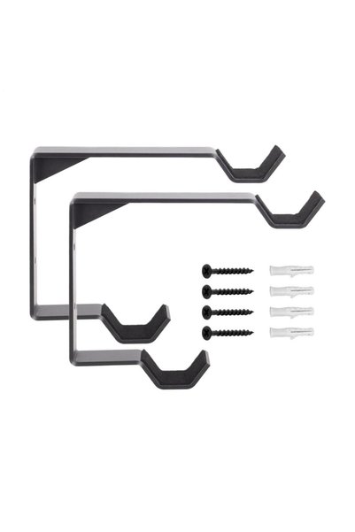 Choice 2pcs 1/2PCS Vertical Bike Hook with Tire Tray Heavy Duty Steel Wall Mo...