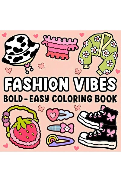 Choice8 K Self Love Coloring Book for Adults - Bold & Easy Stress Relief Patt...