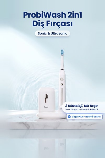 Fakir Probiwash Sonic & Ultrasonic 2in1 Diş Fırçası