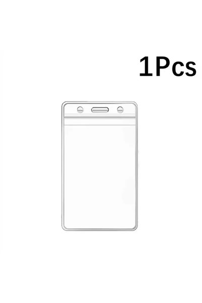 Choice1 A-Clear 1PCS 50/40/10/1PCS Transparent Name ID Badge Holder Waterproo...
