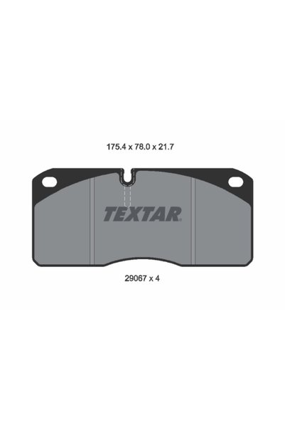Krieger Set Placute Frana Iveco Eurocargo 1-3/Eurofire 2/Zeta Nissan Atleon R...