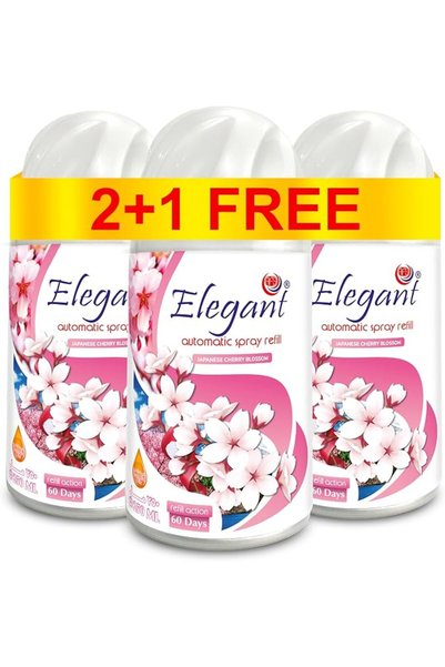AFS Elegant عبوة إعادة تعبئة رذاذ أوتوماتيكي أنيق - زهر الكرز الياباني - 250 ...
