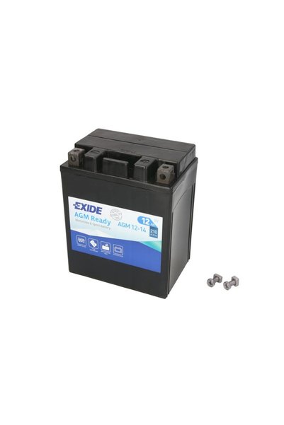 EXIDE Baterie Acumulator Pornire Agm 12V 12Ah 210A R+ fara Intretinere YTX14A...