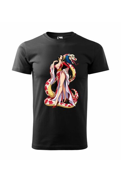 Malfini Tricou personalizat "One Piece #3", Negru, Barbat, Bumbac 100%,