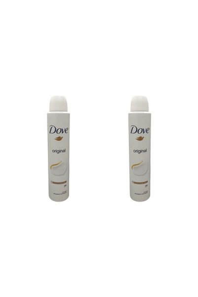 Dove Set of 2 Original 48h Antiperspirant Spray for Women, 200 ml