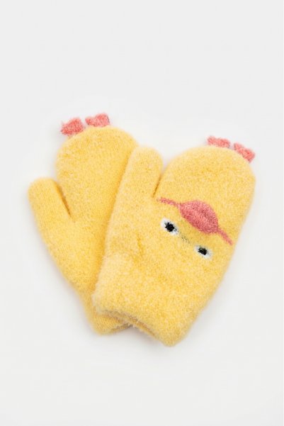 PIECE SIGNATURE Children's / Baby's Soft Knitted Winter Gloves with Cute Anim...