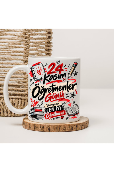 Er-Se Tasarım 24 Kasım Öğretmenler Gününe Özel Kupa Bardak, Öğretmenler Günü ...