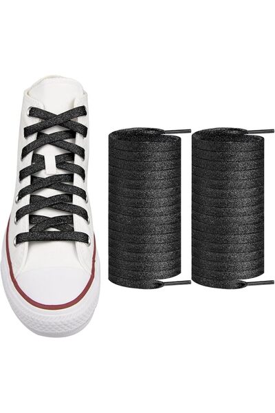 Endoto Glitter Metallic Shoe Laces Sequin Shiny Shoelaces Strings