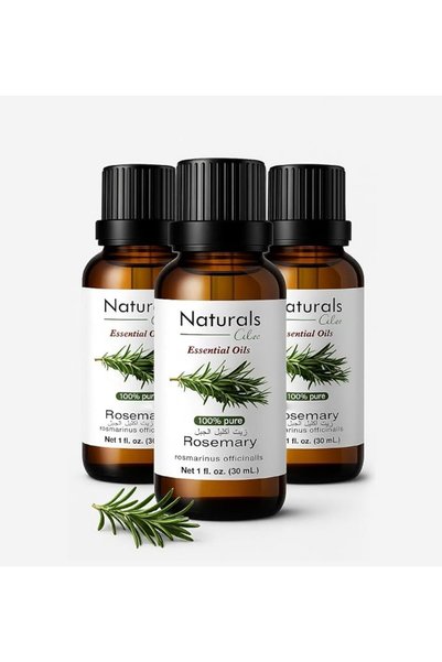 NATURALSHOP زيت إكليل الجبل الطبيعي 30 مل 3 عبوات