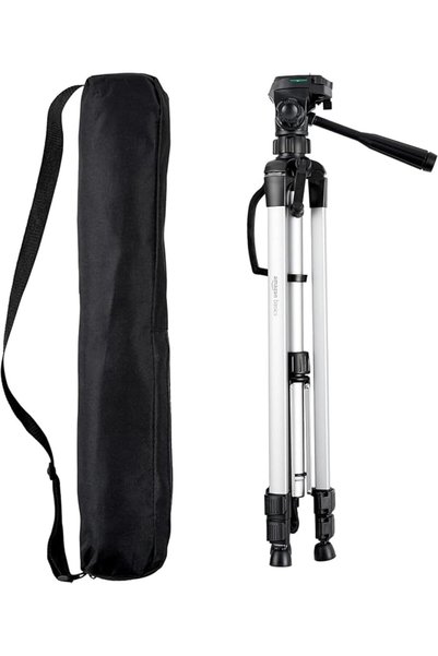 Amazon basics 152.4-cm Lightweight Tripod With Bag Black