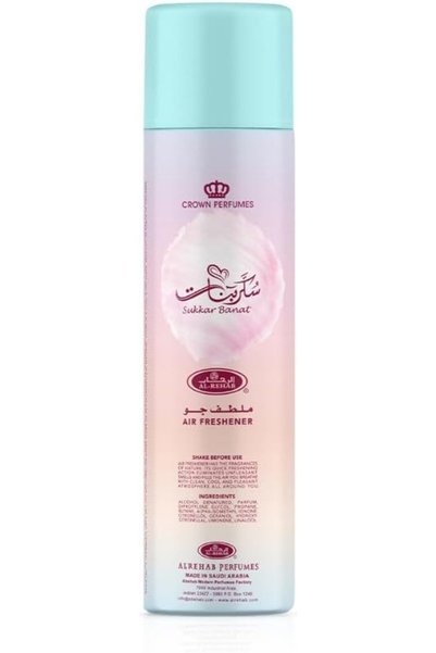 Al Rehab perfumes Al-Rehab Sukkar Banat Air Freshner 300 ml