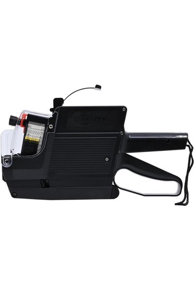 13 Fishing FIS Price/Date Label Machine 2-Line Printing, Black - FSPX05BK