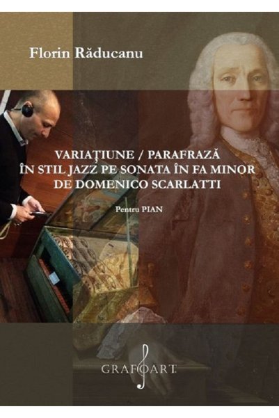 GRAFOART Variatiune parafraza in stil jazz pe sonata in Fa minor de Domenico ...