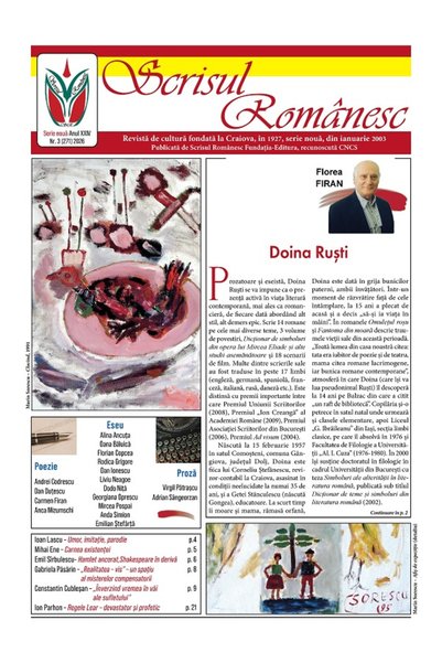 SCRISUL ROMANESC Revista Nr.3 din 2026