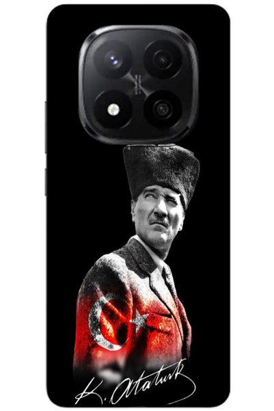 Zebana Redmi Note 15 Pro 4g Compatible Case Mustafa Kemal Atatürk Design V2 S...