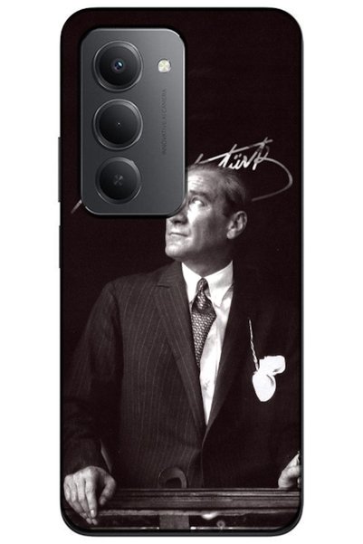 Zebana حافظة سيليكون متوافقة مع هاتف Redmi 15 من نوع Mustafa Kemal Atatürk (م...