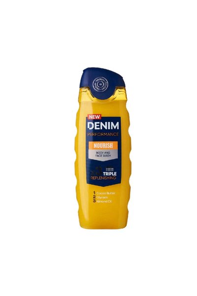 Denim غسول الجسم والوجه المغذي 250 مل