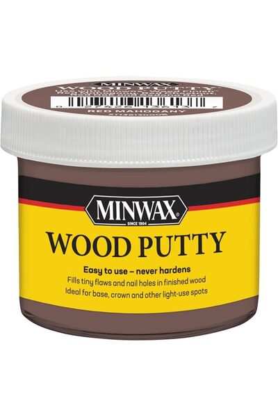 Minwax 13618 3.75 Oz Ebony Wood Putty