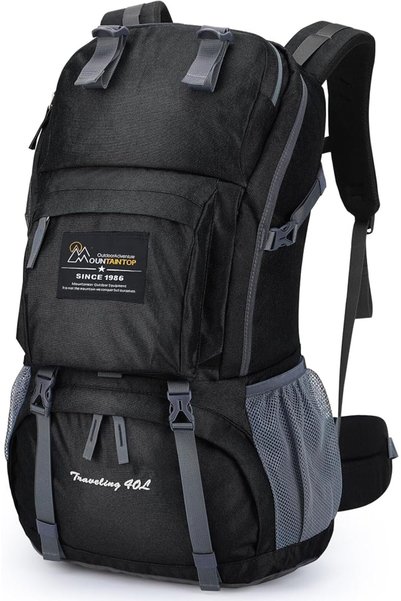 MOUNTAINTOP 40L Hiking Backpack for Outdoor Camping