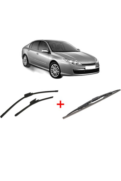 Bosch Комплект от 3 чистачки за RENAULT LAGUNA III (BT0/1) 2007 - 2015, за пр...