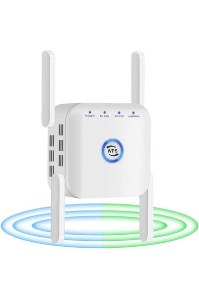 Arabest موسع نطاق واي فاي 5G، معزز إشارة لاسلكي ثنائي النطاق بسرعة 1200 ميجاب...