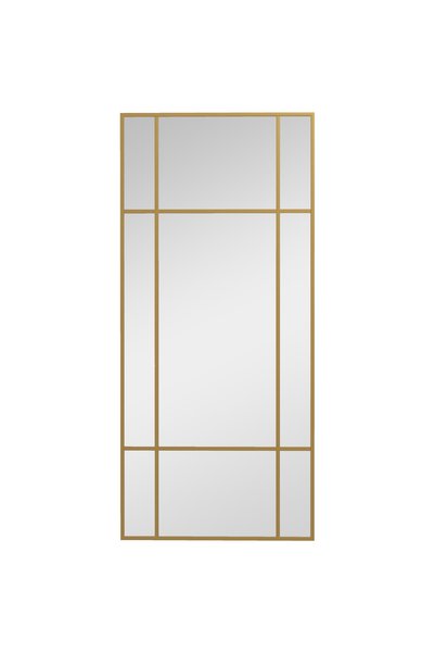 Generic Brand Oglindă de perete, oglindă decorativă cu ramă metalică, accente...