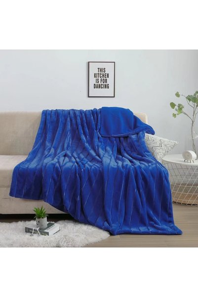 Truva Home Pătură Cocolino Pufoasă, Cu Blăniță | 200x230 cm | Pentru Pat Dublu