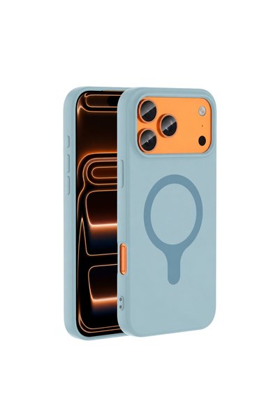 Bezos Joko iphone 18 pro max/17 pro max z silicone magsafe cover - light blue