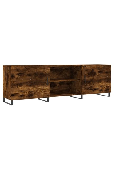 Generic Brand vidaXL Comodă TV, stejar fumuriu, 150x30x50 cm, lemn compozit