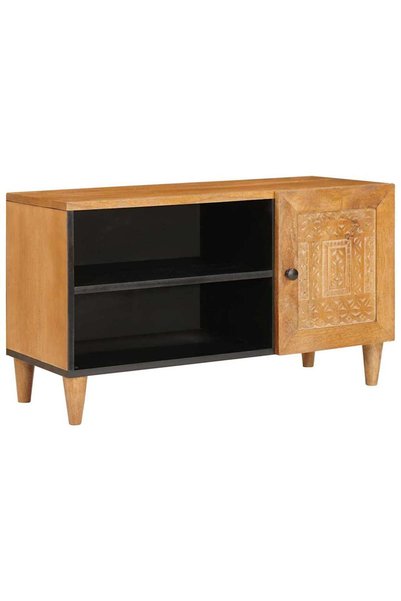 vidaxl Unități TV cu raft Maro deschis 80 x 33 x 46 cm Lemn compozit