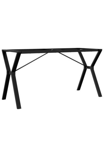 vidaxl Picioare masă de sufragerie Y-Frame 140x60x73 cm Oţel