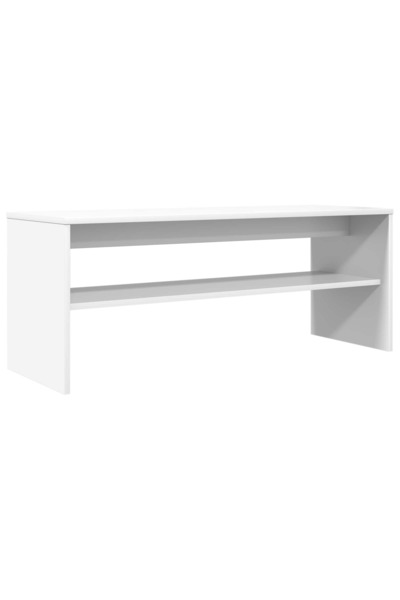 Generic Brand vidaXL Cabinet TV 100 x 35 x 40 cm Alb Lemn prelucrat