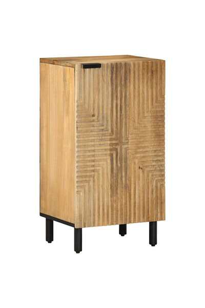 vidaxl Bufetă maro 40x33x75 cm lemn masiv de mango