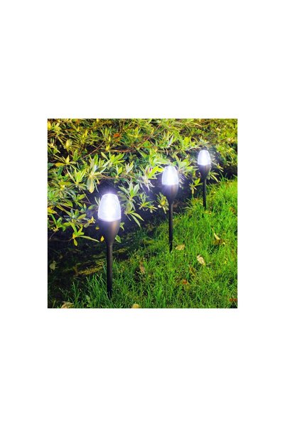 OEM Set 10 Lămpi Solare LED, pentru Grădină, 0.06W, IP65, Lumină Alb Rece