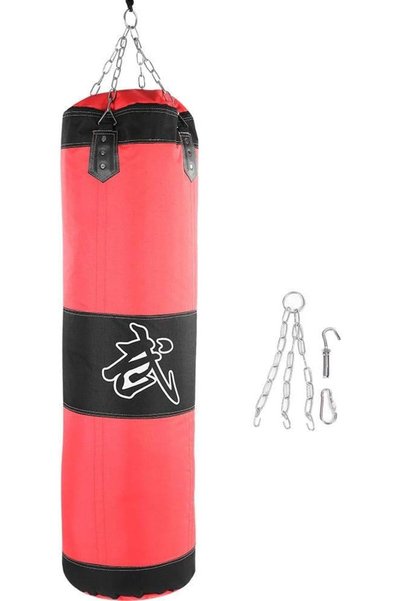 Generic 3+1 Boxing Pouching Bag, Empty Chain Hollow Hanging Taekwondo Boxing ...