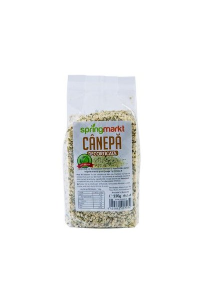 Springmarkt Seminte de Canepa Decorticate Springmarkt, 250g