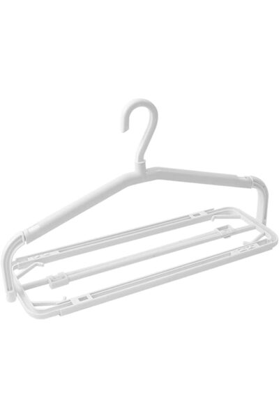 Tazweeq رف تجفيف الملابس قابل للتمديد - رف المناشف، 40-65 سم، مسافات واسعة وت...