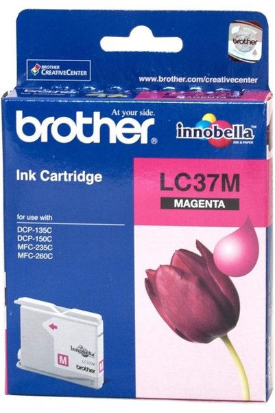 Brother خرطوشة حبر LC37 (حبر أرجواني)