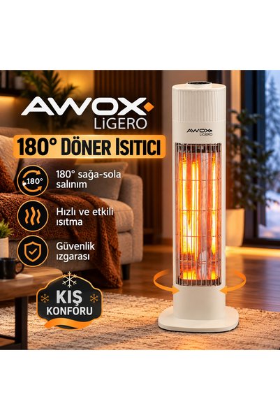 Genel Markalar Günsev AVX 180 derece dönebilen Isıtıcı