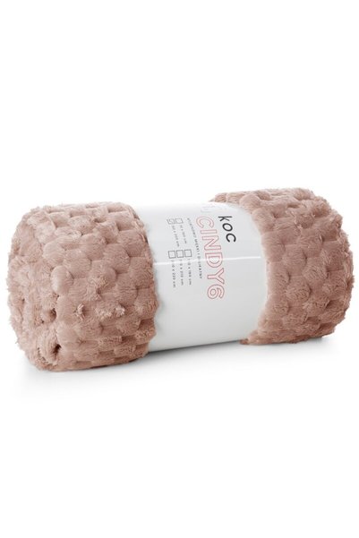 Design 91 Patura Eurofirany CINDY6, moale si pufoasa, din 100% poliester, cu ...