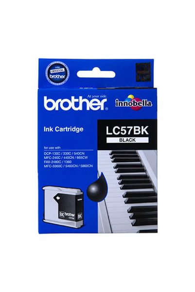 Brother خرطوشة حبر أسود LC57BK - متجر موشتريةتي