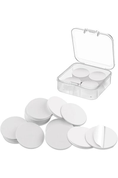 Jemey NFC Tags, 20pcs NTAG215 NFC Tags Rewritable NFC Chip Blank NFC Coins, 2...