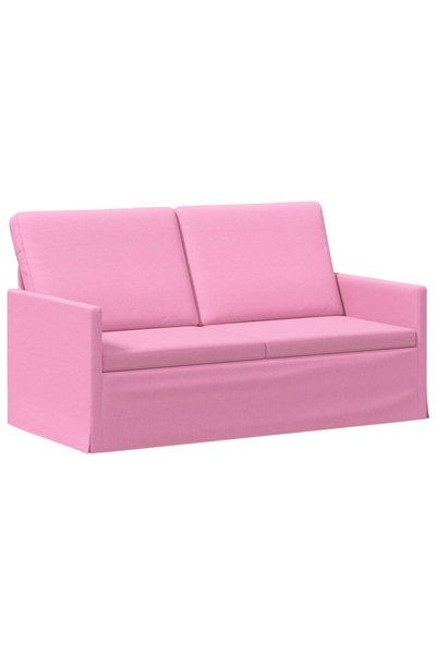 vidaxl Canapea cu 2 locuri Roz 150 x 81 x 82 cm Țesătură