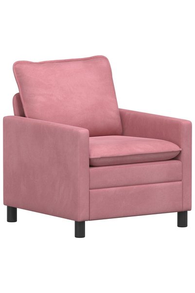 vidaxl Canapea Roz 76 x 81 x 87,5 cm Catifea
