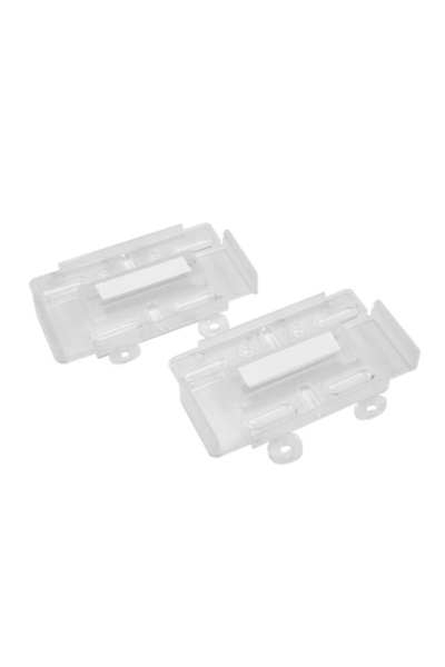 OEM Frameless License Plate Holder 4pcs (front+back) transparent