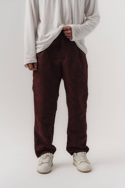 go gang own Motifline Desenli Baggy Erkek Pantolon